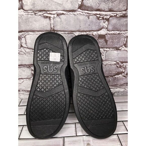 SAS Tripad Comfort Time Out Black Leather Lace Up Walking Sneakers Women Sz 8.5W - Picture 13 of 16